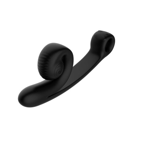 Snail Vibe Curve Czarny - Dwusilnikowy model z technologią Slide'n'Roll