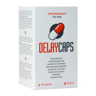 Delaycaps 60 kapsułek - Suplement diety dla mężczyzn, formuła L-tryptofan