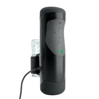 Handy 1.1 Czarny - Interaktywna maszyna intymna z regulacją skoku