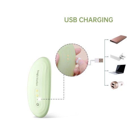 Magic Motion Nyx Smart Zielony - Model Intymny z Aplikacją i Alarmem