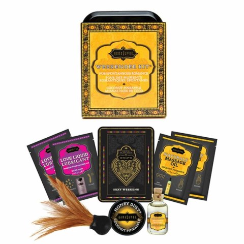 Kama Sutra The Weekender Zestaw Mini Akcesoriow Kokos Ananas