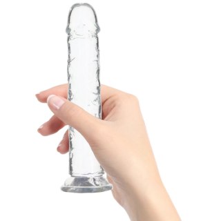 Addiction Crystal Addiction Vertical 20 cm - Model z przyssawką TPE