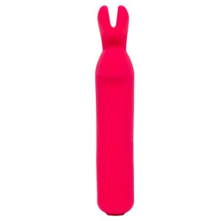 Happy Rabbit Mini Ears Bullet Pink - kompaktowy model wibrujący USB