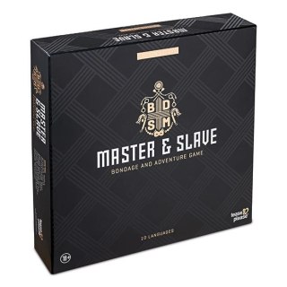 Tease & Please Master & Slave Deluxe - Gra z akcesoriami i kartami PL/EN