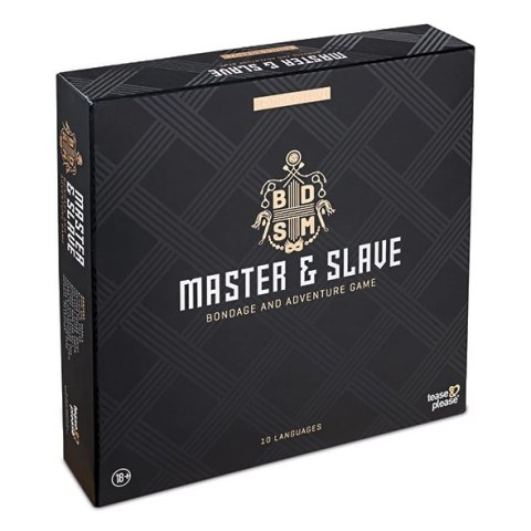 Tease & Please Master & Slave Deluxe - Gra z akcesoriami i kartami PL/EN