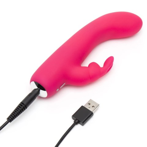 Happy Rabbit Mini Pink - kompaktowy model z 12 trybami pracy USB