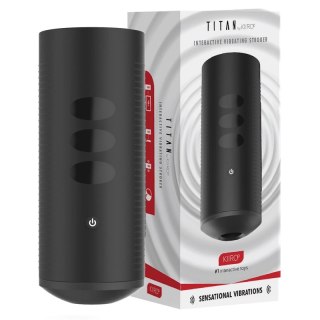 Kiiroo Titan Interaktywny System Intymny z 9 Silnikami 23cm Czarny