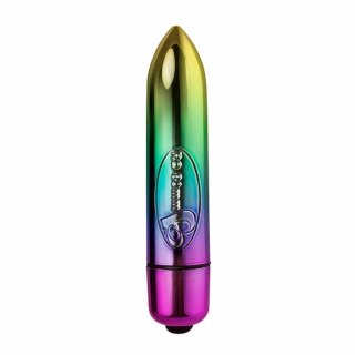 Rocks-Off RO-80mm 7-Speed Rainbow - Kompaktowy model wodoodporny