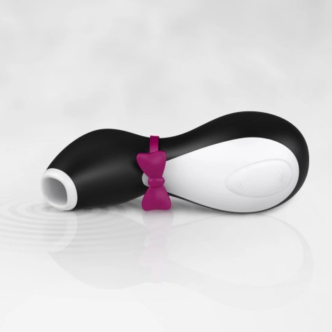 Satisfyer Penguin masażer powietrzny Air Pulse, silikon, USB, czarny