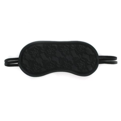 Sportsheets Sincerely Lace Blindfold delikatna maska na oczy czarna