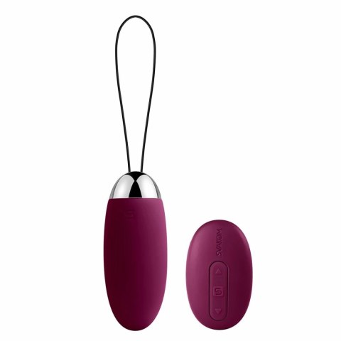 Svakom Elva Violet - Model Intymny Sterowany Pilotem, Silikon, 34x80mm