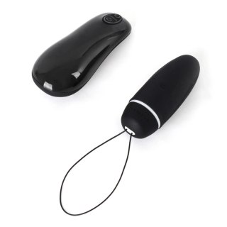 B Swish bnaughty Deluxe Unleashed Black - bezprzewodowe jajeczko, 6 trybow, silikon