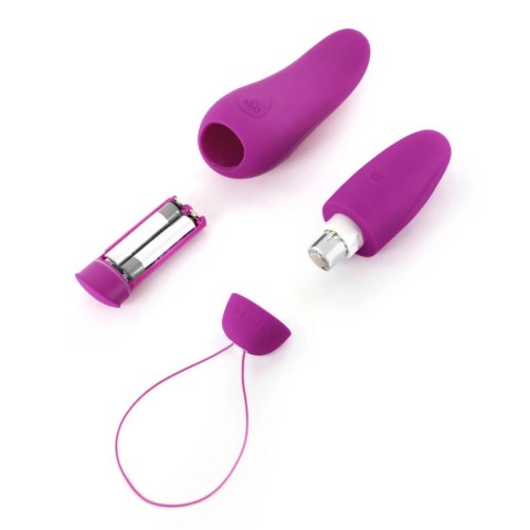 B Swish bnaughty Deluxe Unleashed Raspberry - bezprzewodowy system intymny, 6 trybow