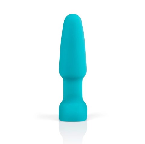 B-Vibe Rimming Plug 2 Teal - zdalnie sterowany system rotacyjny, silikon