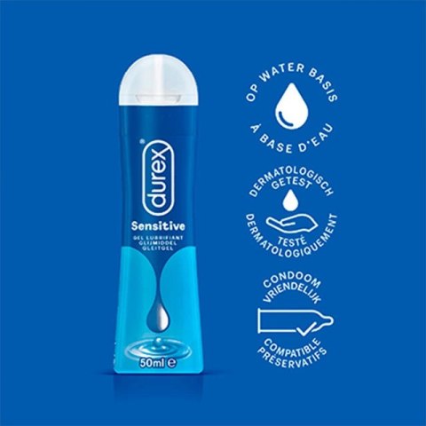 Durex Lubricant Sensitive nawilżający żel wodny 100 ml