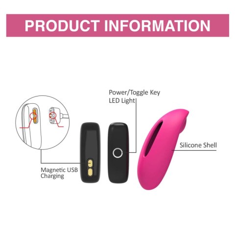 Magic Motion Candy - Model Bluetooth, kompaktowy masażer silikonowy