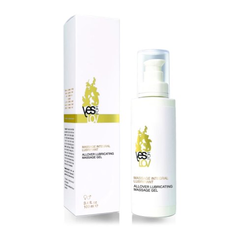 YESforLOV All-Over Żel do Masażu i Nawilżający 100 ml - Hipoalergiczny