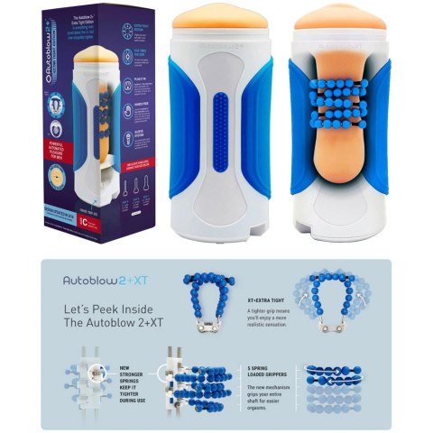 Autoblow 2 Plus XT System Intymny z Wkładką A, zasilanie sieciowe