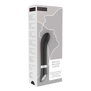 B Swish Bgood Deluxe Curve Black - silikonowy model anatomiczny 19,3 cm