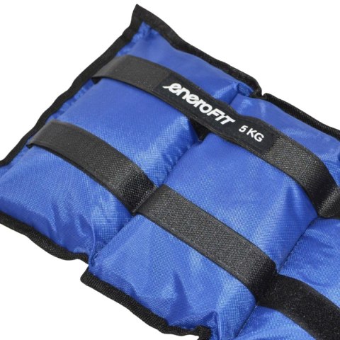 OBCIĄŻENIE NA PRZEGUBY NIEBIESKIE 10KG (2x5KG) ENERO FIT