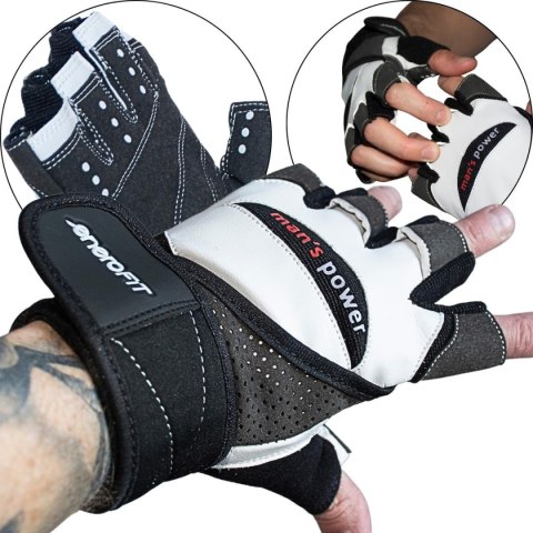 RĘKAWICE FITNESS MAN'S POWER R.M ENERO FIT