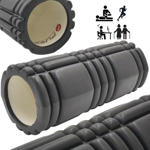 WAŁEK ROLLER DO ĆWICZEŃ 33x15CM CZARNY PURE 2 IMPROVE