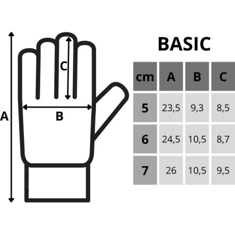 RĘKAWICE BRAMKARSKIE ENERO BASIC R.6