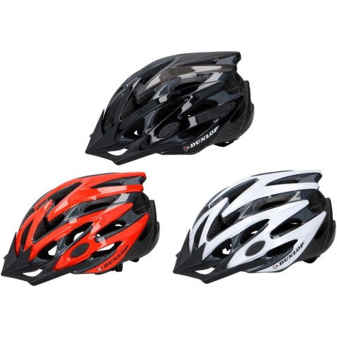 KASK ROWEROWY REGULOWANY DUNLOP MTB R.L (58-61CM) BIAŁY PERŁOWY