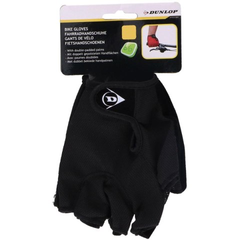 RĘKAWICZKI ROWEROWE DUNLOP SENIOR R.XL - CZARNY