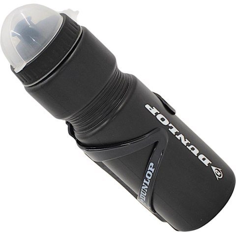 BIDON ROWEROWY DUNLOP 750ML Z KOSZYKIEM CZARNY
