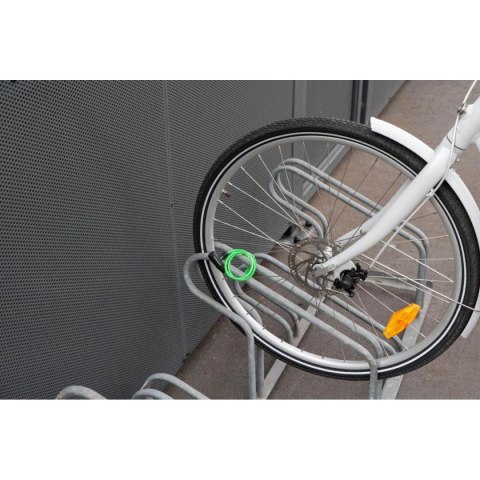 ZAPIĘCIE ROWEROWE SPIRALNE NA KLUCZ 0,6x90CM ZIELONE DUNLOP