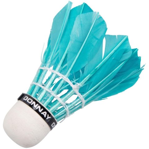 LOTKA BADMINTON Z PIÓR DONNAY 5SZT KOLOR