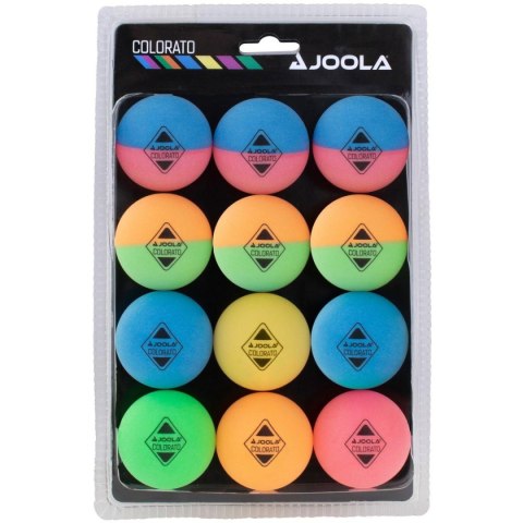 PIŁECZKI DO TENISA STOŁOWEGO JOOLA COLORATO 12 SZT.