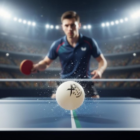 PIŁECZKI DO TENISA STOŁOWEGO XQMAX 3 GWIAZDKI 12SZT BIAŁE