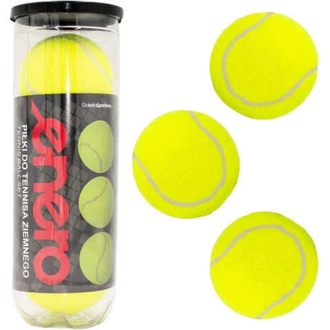 PIŁKA TENIS ZIEMNY ENERO ACADEMY 3SZT