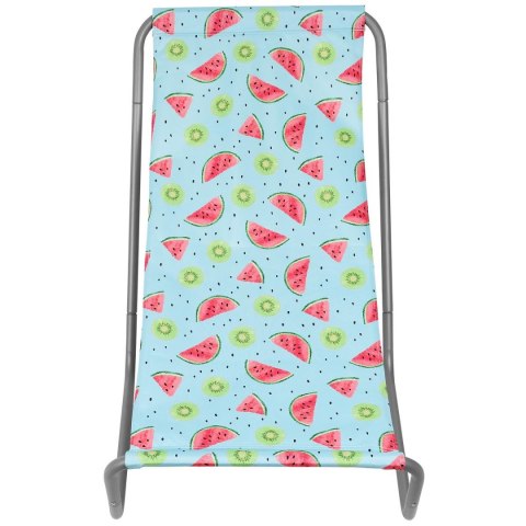 LEŻAK OGRODOWO - PLAŻOWY SKŁADANY I TORBA FRUIT MELON