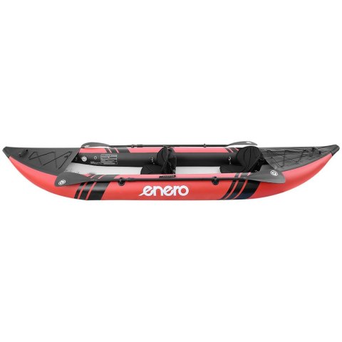 KAJAK 2-OSOBOWY SET 385x96x42CM LAMINOWANY PVC 200KG ENERO