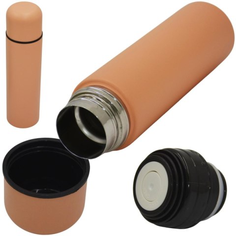 TERMOS TURYSTYCZNY 500ML EXCELLENT HOUSEWARE POMARAŃCZOWY