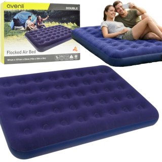 MATERAC FLOKOWANY 2-OSOBOWY 191x137x22CM 20256