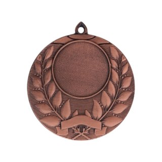Medal brązowy ogólny z miejscem na emblemat 25 mm - medal stalowy