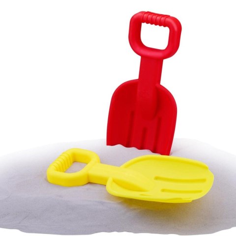 ŁOPATKA DO PIASKU JUMBO 37,5CM CZERWONA