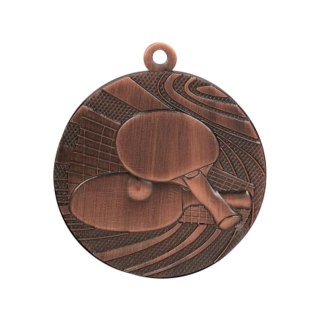 Medal brązowy - tenis stołowy - medal stalowy
