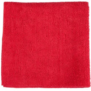 ŚCIERECZKA DO CZYSZCZENIA BEZSZWOWA MICROFIBRA 30x30CM 20SZT DIRT DEVIL CZERWONA