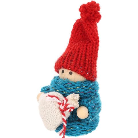 LALECZKA DEKORACYJNA Z WORKIEM NIEBIESKA GIRL 7,5CM