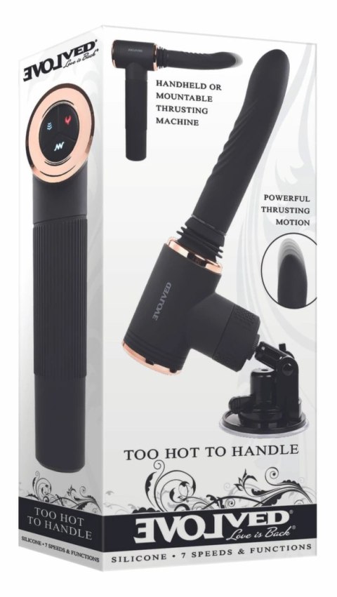 Evolved Too Hot To Handle Intymny System z Podgrzewaniem Czarny