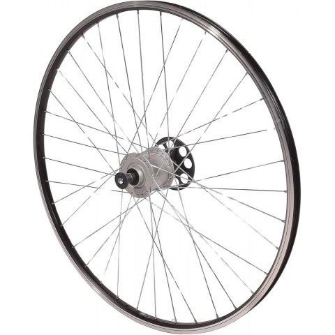 KOŁO 28 CALI PRZÓD Z PIASTĄ SHIMANO OBRĘCZ CZARNA