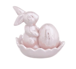 Ceramiczny zając z jajkiem 50CAN2196-2_PK