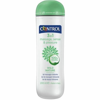 Control Wild Nature Żel do masażu 3w1, naturalny, 200 ml
