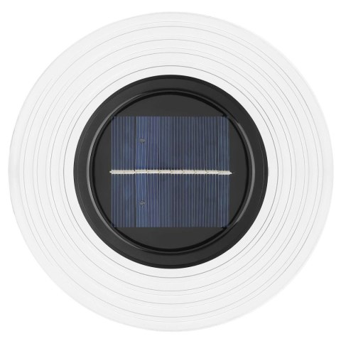 LAMPA SOLARNA DYSKOWA 28 LED DO WBICIA W GRUNT LUB MONTAŻU NA ŚCIANIE