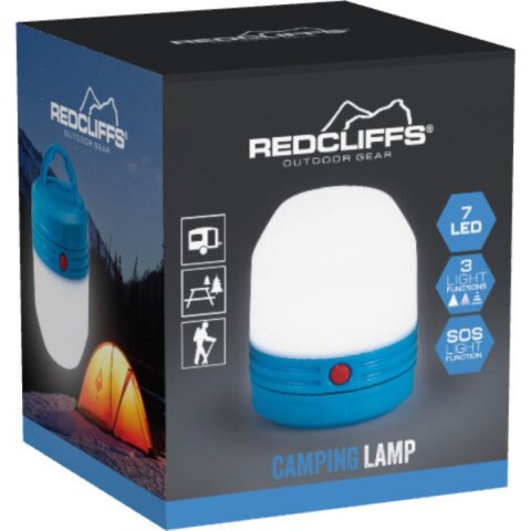 LATARKA LAMPKA TURYSTYCZNA 8x9CM SZARA REDCLIFFS